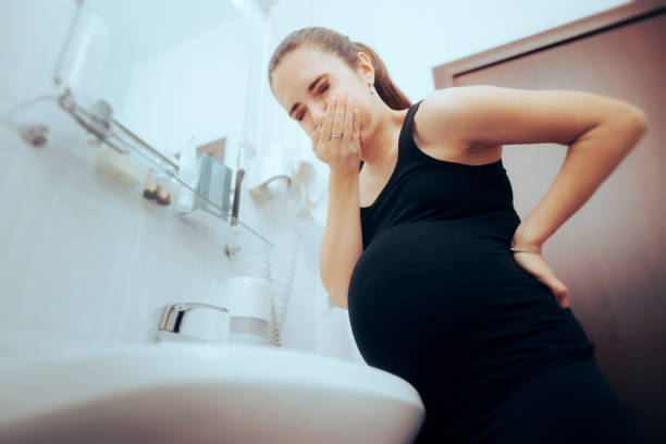 bleeding while vomiting during pregnancy