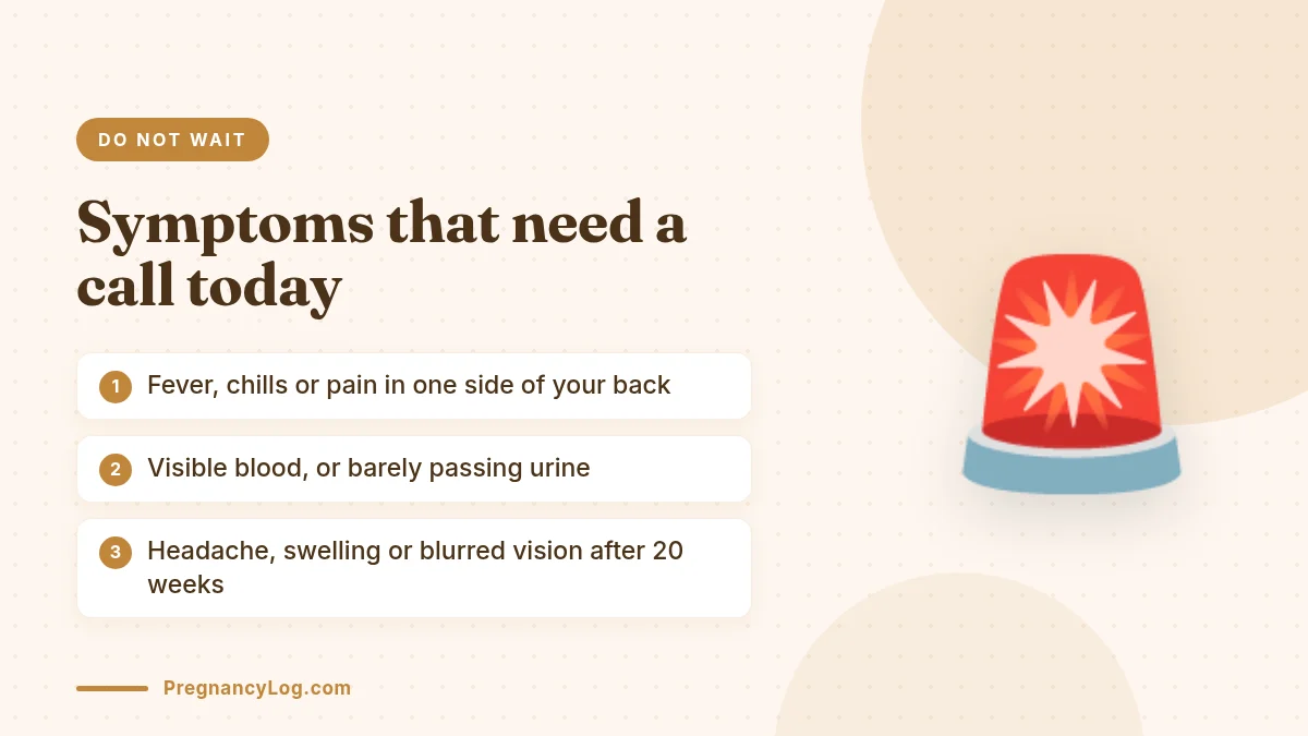 Cloudy Urine in Pregnancy: Red Flags Cloudy urine in pregnancy red flags that need same-day medical advice