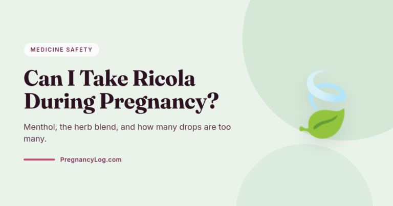 Can I Take Ricola During Pregnancy? Safety Guide 1 Can I Take Ricola During Pregnancy? Safety Guide